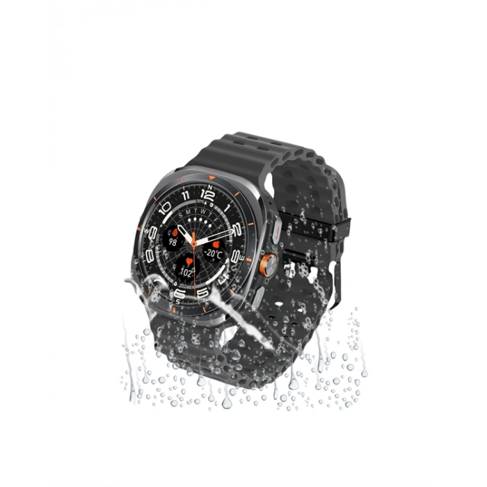 HERŞEYTREND Bluetooth ve Sesli Görüşme Özellikli Akıllı Saat | 2 Ekran | 400 mAh Batarya