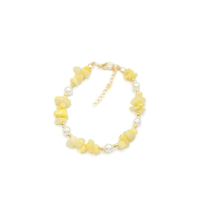 LitaeTrend Boncuk Bileklik - Sarı