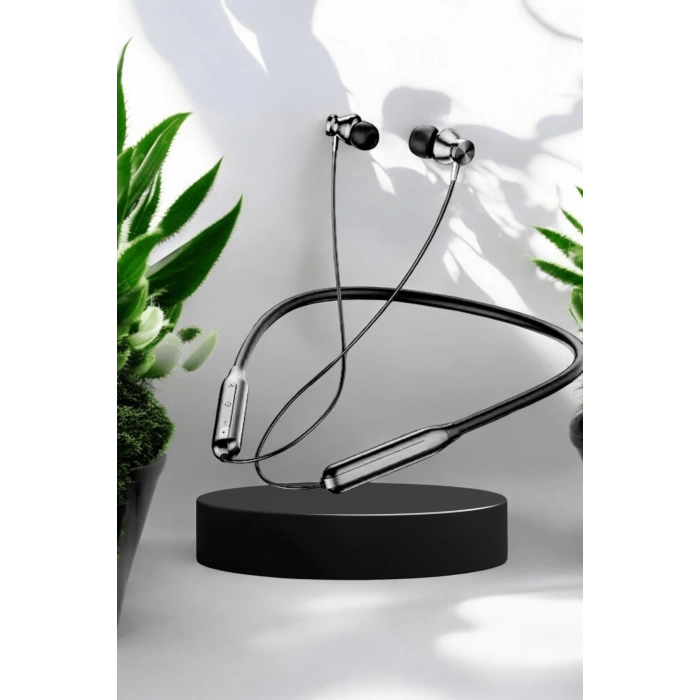 LitaeTrend Boyun Bantlı Kablolu Kulaklık ANC Özelliği Uzun Şarj Süreli Sporcu Kulaklığı 100 saat