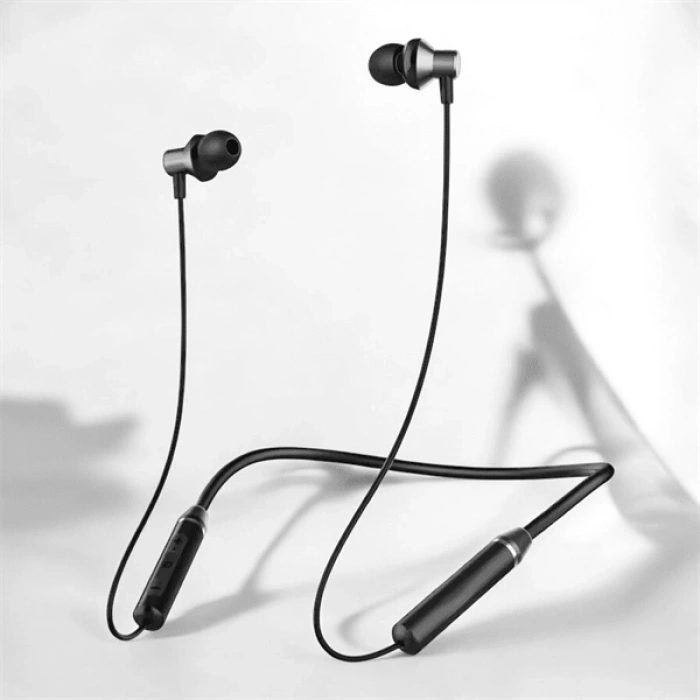 LitaeTrend Boyun Bantlı Kablolu Kulaklık ANC Özelliği Uzun Şarj Süreli Sporcu Kulaklığı