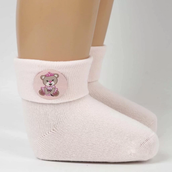 LitaeTrend Bukre Aks Kız Bebek Soket Çorap K46292 Asorti