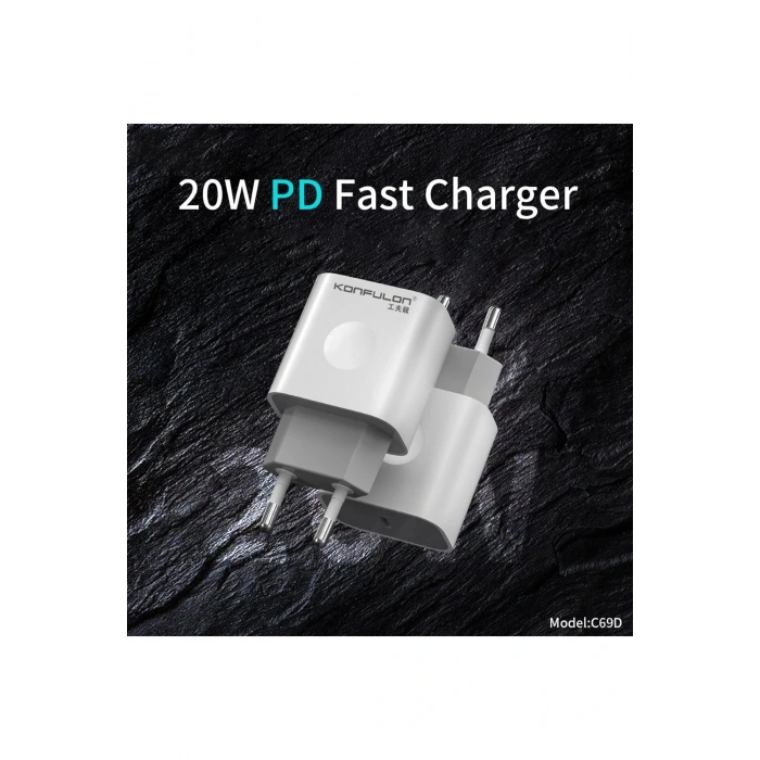 LitaeTrend C69D 20W Type-C Çıkışlı PD Şarj Cihazı