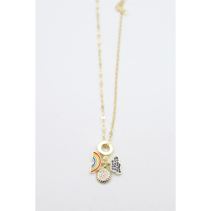 HERŞEYTREND Charm Kolye - Altın