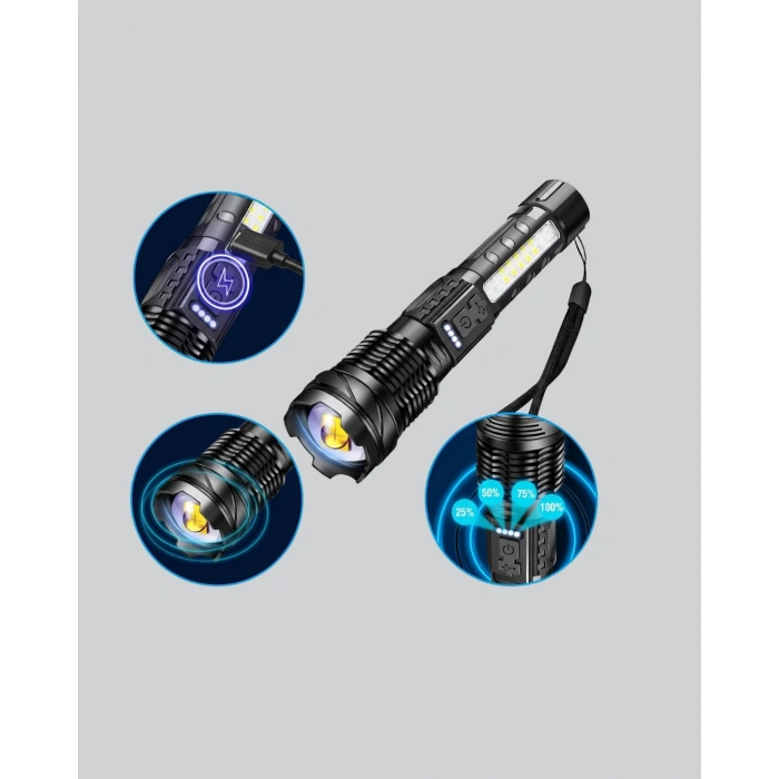 HERŞEYTREND Çift Modlu 110dB Alarmlı Disk Kilidi Suya Dayanıklı