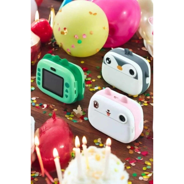 LitaeTrend Çocuklar için Fotoğraf Makinesi Anlık Baskı Makinesi HD Görüntü Kalitesi