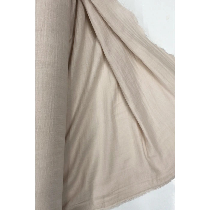 LitaeTrend Çok Amaçlı Müslin Pamuklu Bebek Örtü ve Battaniye Kumaşı Müslin Bez Açık Pudra 33