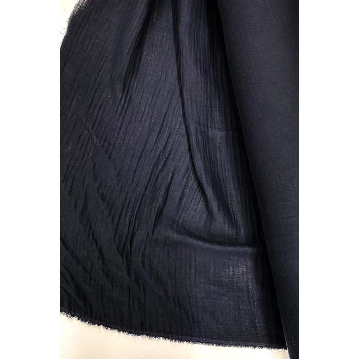 LitaeTrend Çok Amaçlı Müslin Pamuklu Bebek Örtü ve Battaniye Kumaşı Müslin Bez Siyah 27