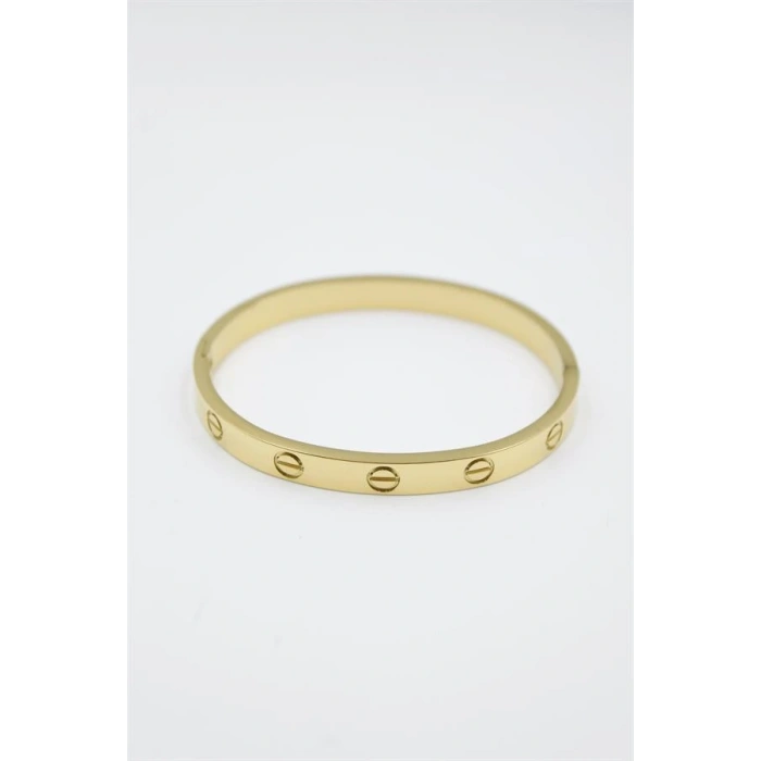 LitaeTrend CRT Model Taşsız Bilezik - Altın