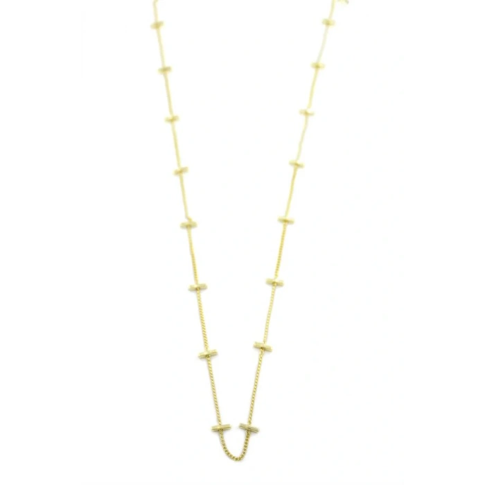 Çubuk Kolye - 45cm - Altın