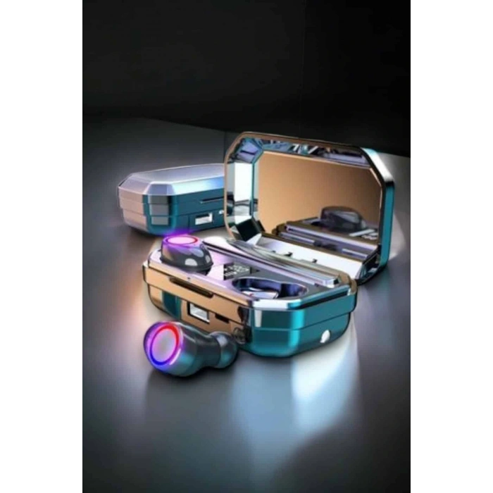 LitaeTrend Dijital Göstergeli Bluetooth Bağlantılı Kulaklık Dokunmatik Kontrol