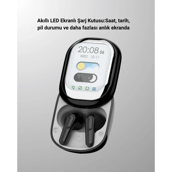 LitaeTrend ENC Destekli Bluetooth 5.4 Kulaklık – EQ Ayarlı, Akıllı Kutulu