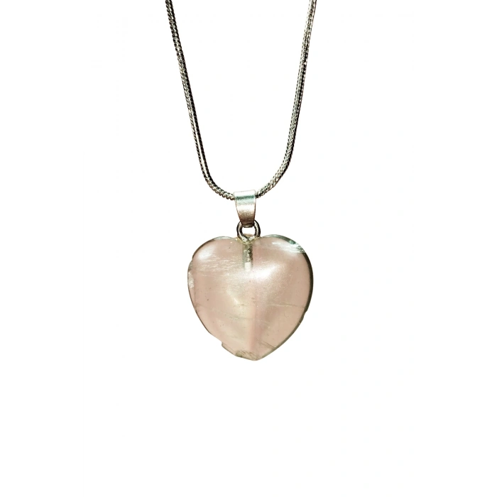 LitaeTrend Florit Doğal Taşı Zincirli El Yapımı Kolye Uç: 2 cm Zincir: 20 cm Kutulu