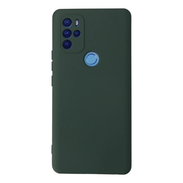 LitaeTrend General Mobile GM 21 Pro Kılıf Nano içi Kadife Silikon - Koyu Yeşil