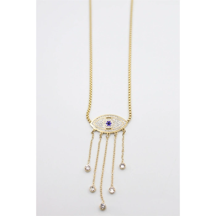 HERŞEYTREND Göz Kolye - Altın