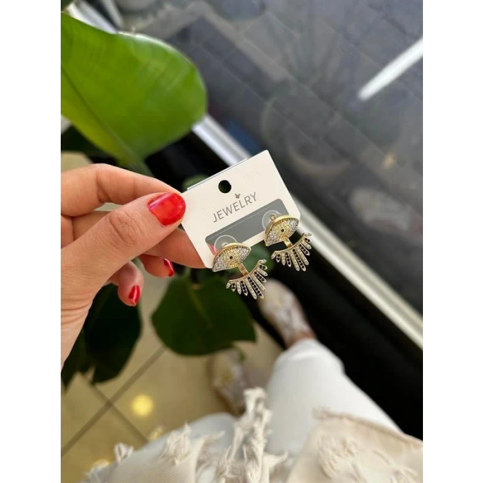 LitaeTrend Göz Küpe - Altın