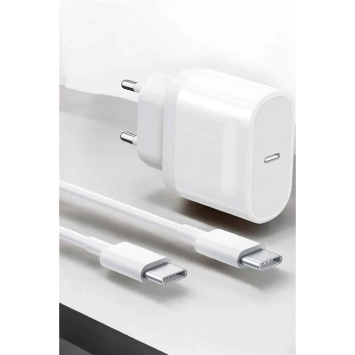 LitaeTrend Güç Adaptörü ve Kablosu Şarj Aleti 15/15 Pro Max Uyumlu Hızlı Şarj