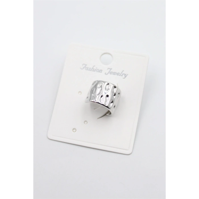 HERŞEYTREND Halka Kıkırdak Küpe - Gümüş