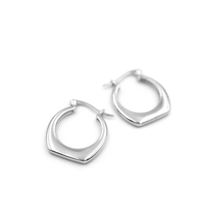 LitaeTrend Halka Küpe - Gümüş