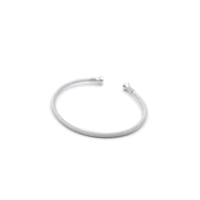 LitaeTrend Hasır Pndr Bileklik - Gümüş