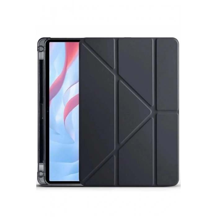 LitaeTrend Huawei Honor Pad X9A Kalemlikli Mars Tablet Kılıfı - Siyah