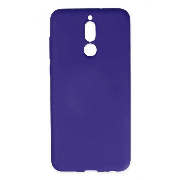 LitaeTrend Huawei Mate 10 Lite Kılıf Nano içi Kadife Silikon - Mor