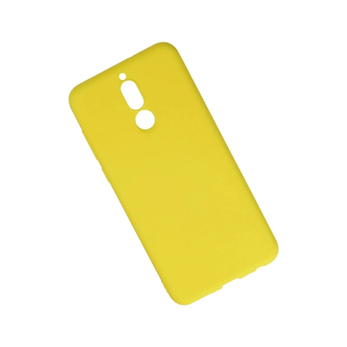 LitaeTrend Huawei Mate 10 Lite Kılıf Nano içi Kadife Silikon - Sarı