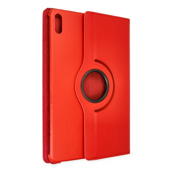 LitaeTrend Huawei MatePad Air 11.5 Kılıf 360 Tablet Deri Kılıf - Kırmızı