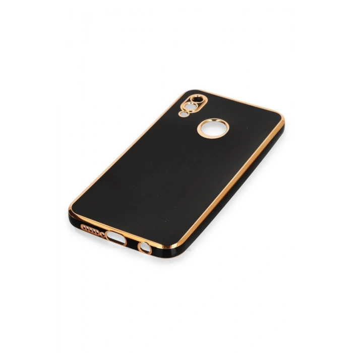 LitaeTrend Huawei P20 Lite Kılıf Volet Silikon - Siyah