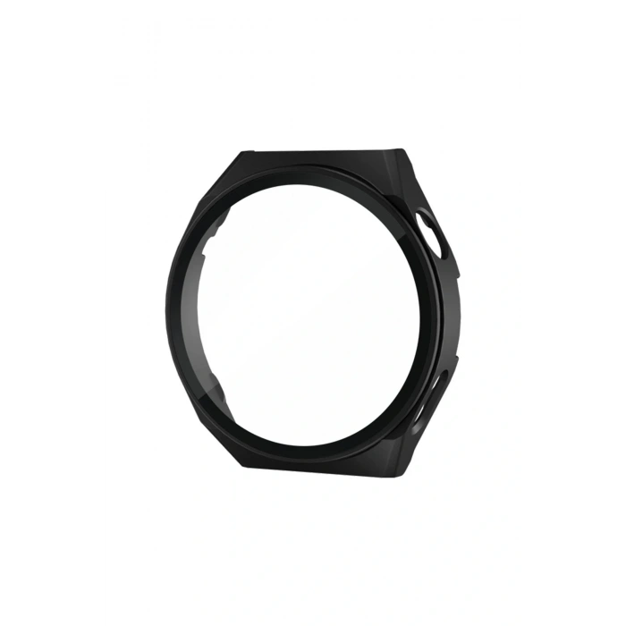 LitaeTrend Huawei Watch GT2 Pro 46mm Dota Camlı Kasa Ekran Koruyucu - Siyah