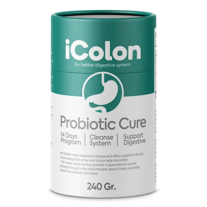 HERŞEYTREND icolon Prebiyotik Bağırsak Kürü 240 GR Probiotic Cure