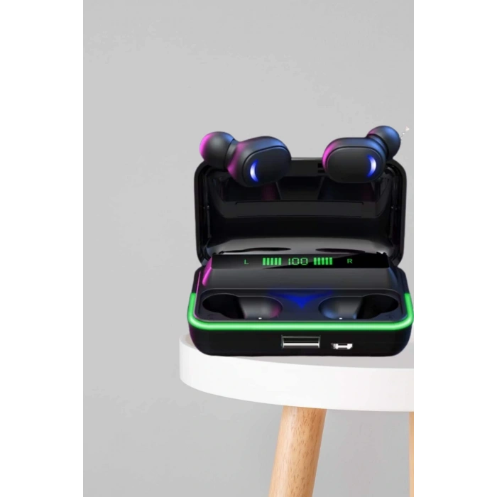 LitaeTrend İkili Bluetooth Kulaklık Dijital Göstergeli Uzun Pil Ömrü Yüksek Ses Kaliteli