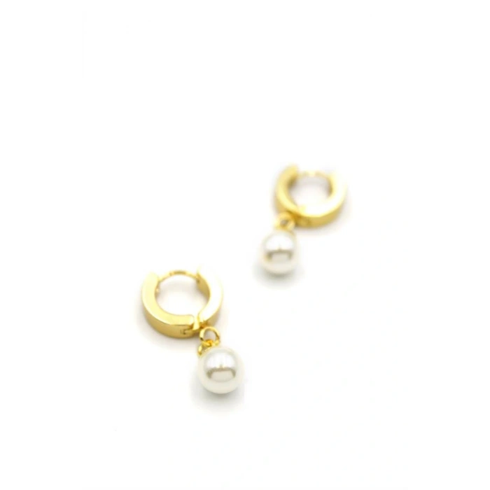 LitaeTrend İnci Küpe - Altın