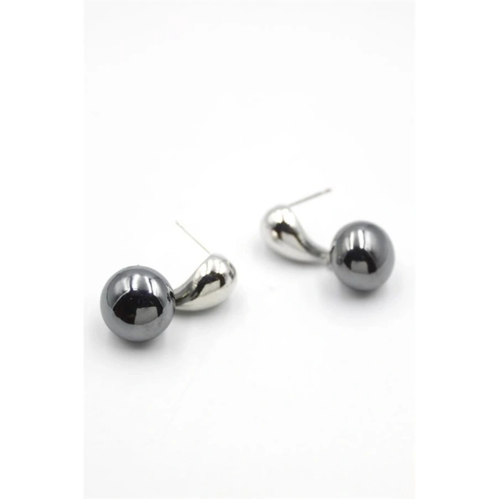 LitaeTrend İncili Küpe - Gümüş