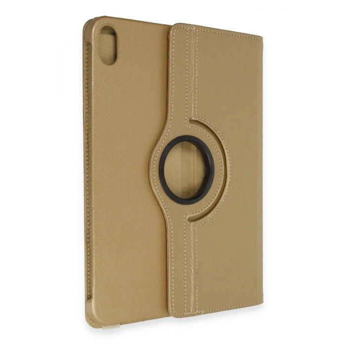 LitaeTrend iPad 2022 10.9 (10.nesil) Kılıf 360 Tablet Deri Kılıf - Gold