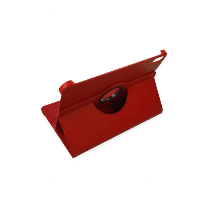 LitaeTrend iPad 2022 10.9 (10.nesil) Kılıf 360 Tablet Deri Kılıf - Kırmızı