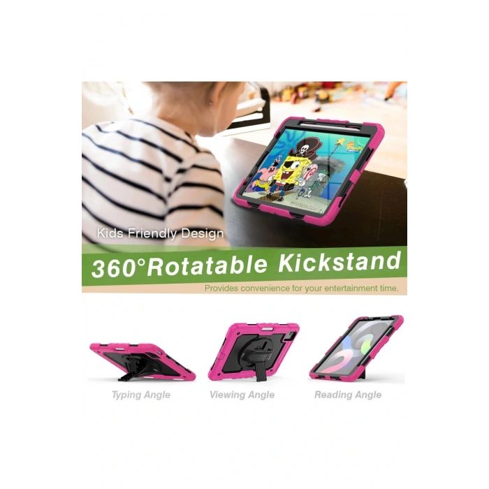 LitaeTrend iPad Pro 11 (2020) Kılıf Pars Tablet Kapak - Pembe