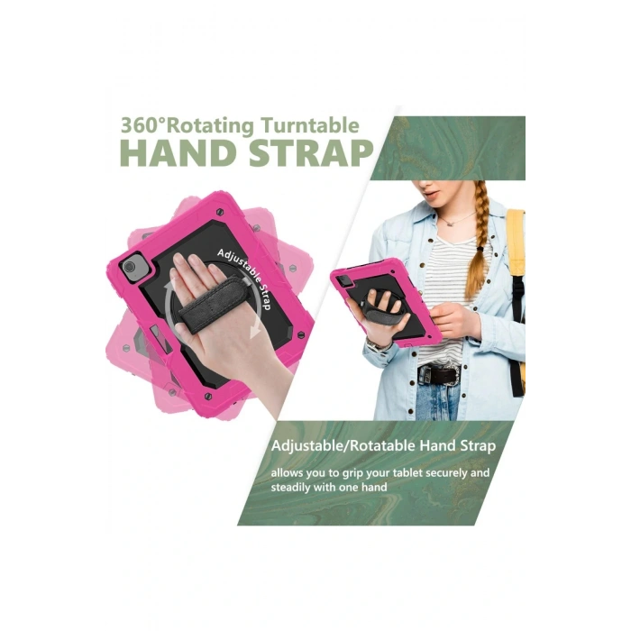 LitaeTrend iPad Pro 11 (2020) Kılıf Pars Tablet Kapak - Pembe