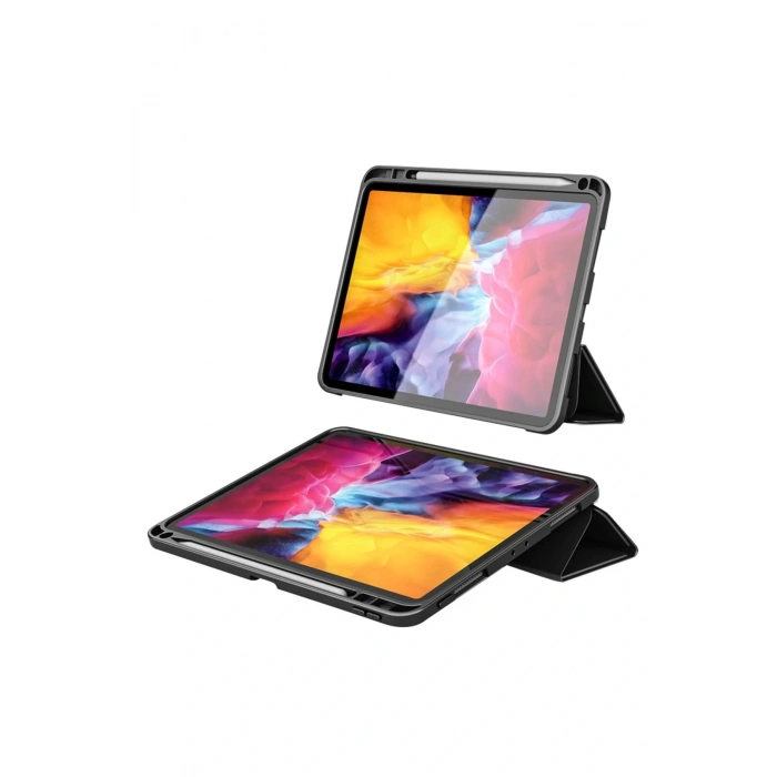 LitaeTrend iPad Pro 11 (2020) Kılıf Tablet Focus Silikon - Siyah