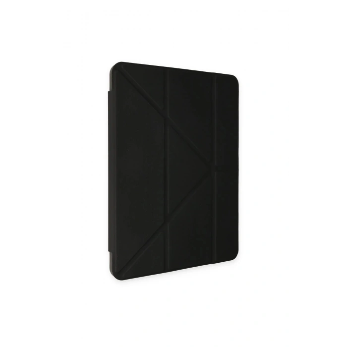 LitaeTrend iPad Pro 11 (2021) Kılıf Kalemlikli Hugo Tablet Kılıfı - Siyah