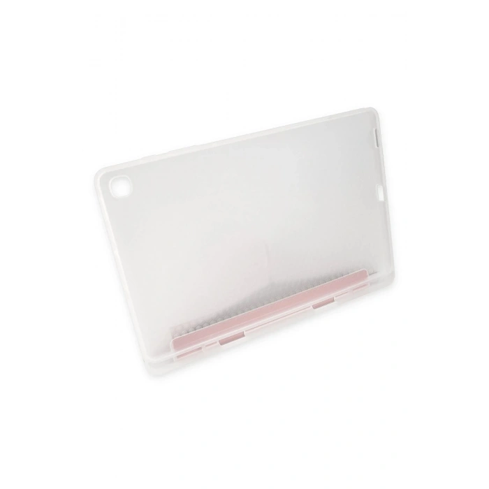 LitaeTrend iPad Pro 12.9 (2021) Kılıf Kalemlikli Mars Tablet Kılıfı - Rose Gold