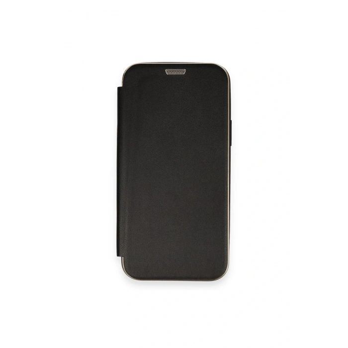 LitaeTrend iPhone 12 Kılıf Dolpin Kapaklı - Siyah