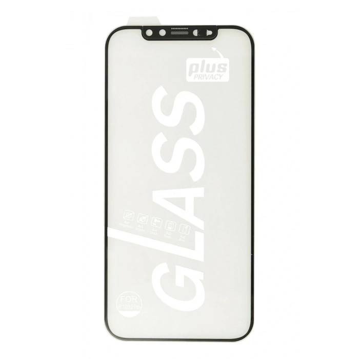 LitaeTrend iPhone 12 Pro Max 34D Izgaralı Cam