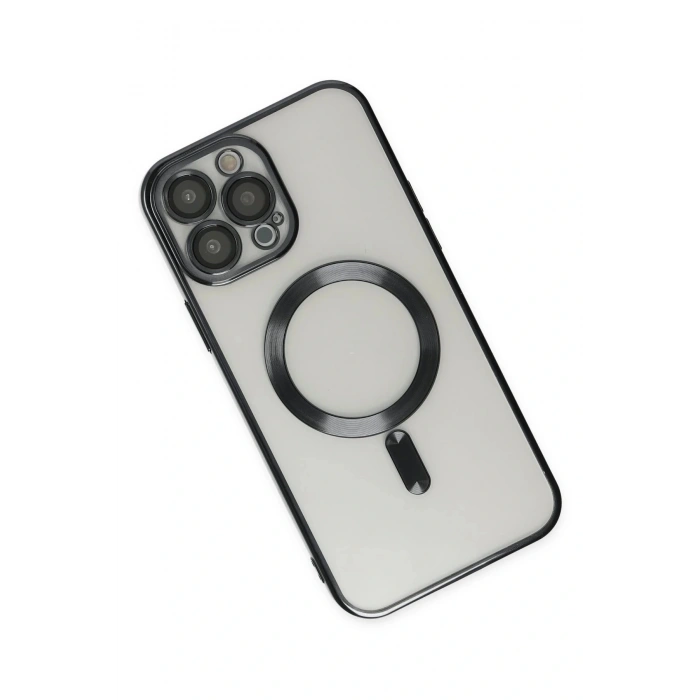 LitaeTrend iPhone 13 Pro Kılıf Kross Magneticsafe Kapak - Siyah