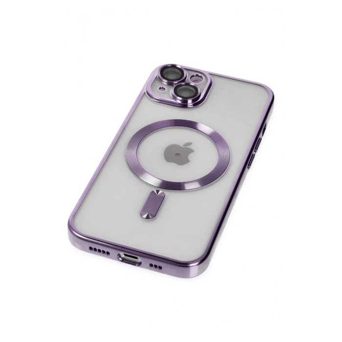 LitaeTrend iPhone 14 Kılıf Kross Magneticsafe Kapak - Mor