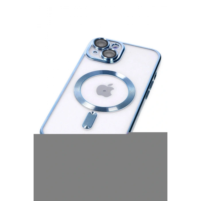 LitaeTrend iPhone 14 Kılıf Kross Magneticsafe Kapak - Sierra Blue