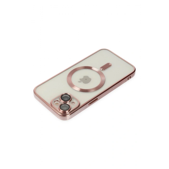 LitaeTrend iPhone 14 Plus Kılıf Kross Magneticsafe Kapak - Rose
