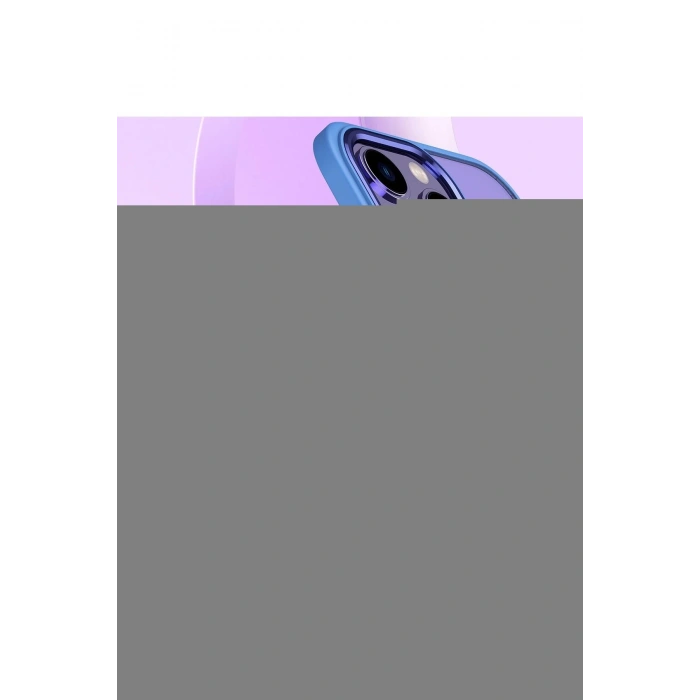 LitaeTrend iPhone 14 Pro Kılıf Power Silikon - Sierra Blue