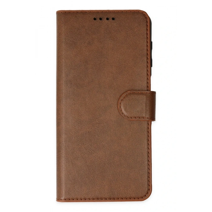 LitaeTrend iPhone 14 Pro Kılıf Trend S Plus Kapaklı Kılıf - Taba