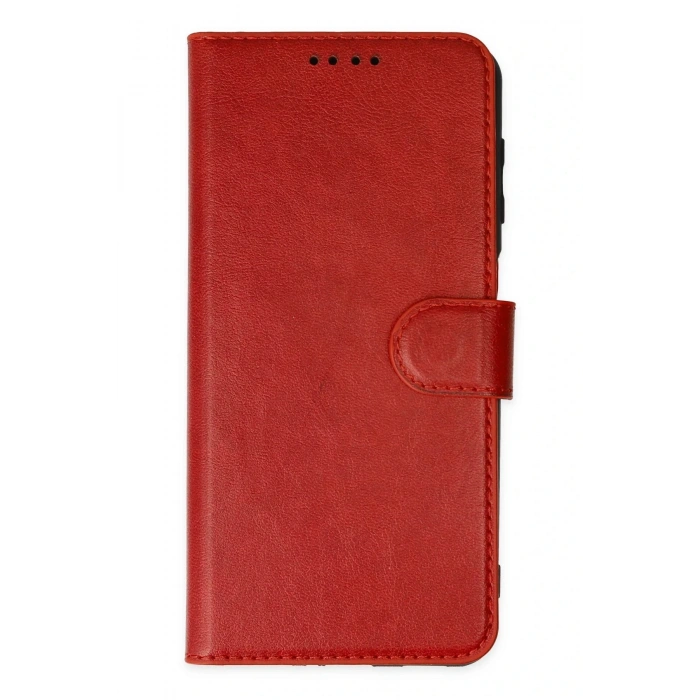 LitaeTrend iPhone 14 Pro Max Kılıf Trend S Plus Kapaklı Kılıf - Kırmızı