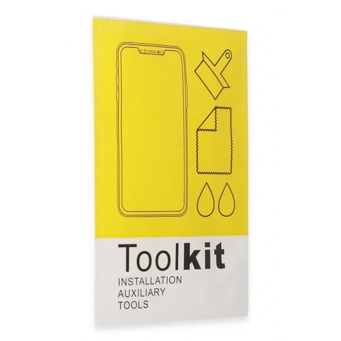 LitaeTrend iPhone 15 Bilvis 3D Mat Cam Ekran Koruyucu